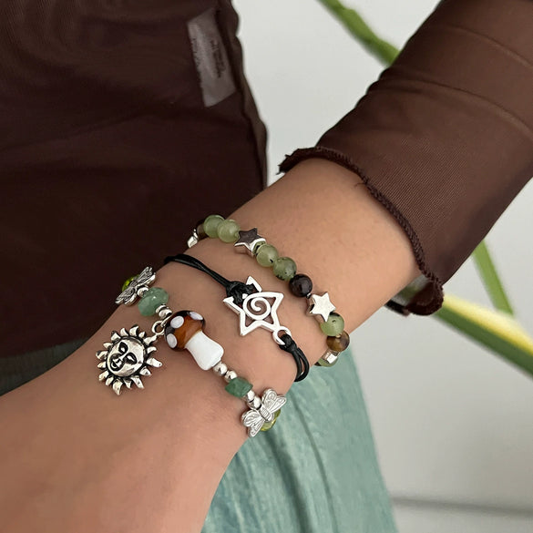 Bracelet Alloy Geometric Animal Zodiac Handmade