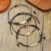 Bracelet Alloy Glass Beads Geometric Handmade Bohemian Style Unisex Women's