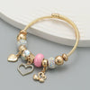 Bracelet Alloy Heartshaped Geometric Diamond Women's Couple Jewelry