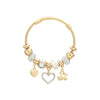 Bracelet Alloy Heartshaped Geometric Diamond Women's Couple Jewelry