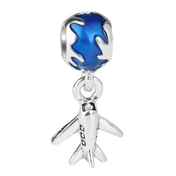 Bracelet Alloy Silver Plated Diy Accessories Starry Fairy Tale Ocean Star Snowflake Opal Beads Metal Electroplating Totem