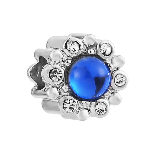 Bracelet Alloy Silver Plated Diy Accessories Starry Fairy Tale Ocean Star Snowflake Opal Beads Metal Electroplating Totem