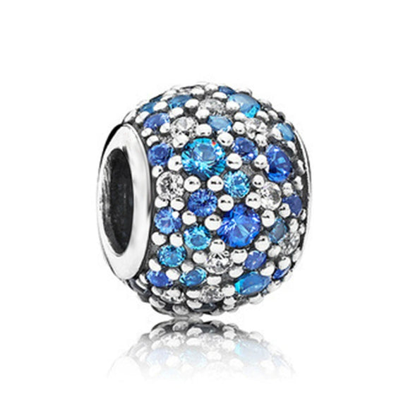 Bracelet Alloy Silver Plated Diy Accessories Starry Fairy Tale Ocean Star Snowflake Opal Beads Metal Electroplating Totem