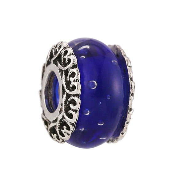 Bracelet Alloy Silver Plated Diy Accessories Starry Fairy Tale Ocean Star Snowflake Opal Beads Metal Electroplating Totem