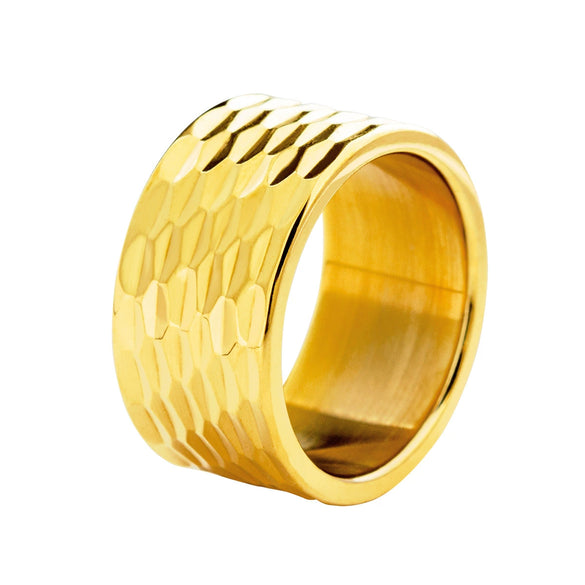 Bracelet And Big Ring Jewelry Titanium Steel Geometric Pattern Electroplated Unisex