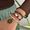 Bracelet Artificial Crystal Beaded Star Geometric Animal Zodiac Retro Electroplated