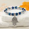 Bracelet Artificial Crystal Blue Eye Handmade