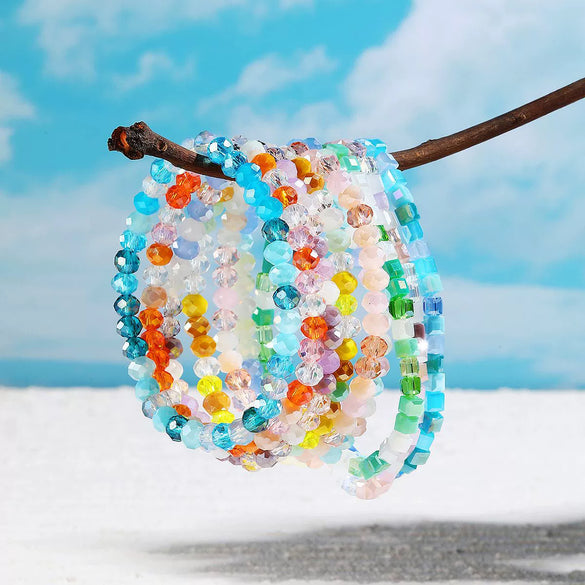 Bracelet Artificial Crystal Geometric Bohemian Small Fresh Polishing Women's