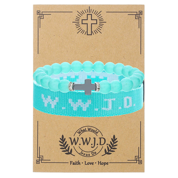 Bracelet Beaded Geometric Handmade Unisex