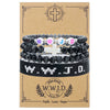 Bracelet Beaded Geometric Handmade Unisex