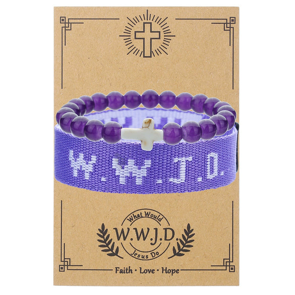Bracelet Beaded Geometric Handmade Unisex