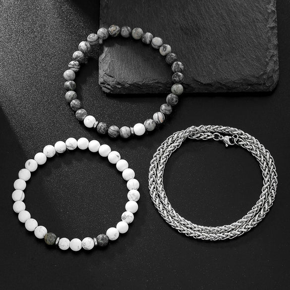 Bracelet Black Matte Copper Inlaid With Zircon Geometric Handmade Unisex