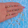 Bracelet Brass Copper Inlaid Zircon Animal Zodiac Style Real Gold Plated Jewelry For Women