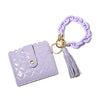 Bracelet Card Holder Key Chain Silicone Acrylic Geometric Handmade