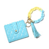Bracelet Card Holder Key Chain Silicone Acrylic Geometric Handmade