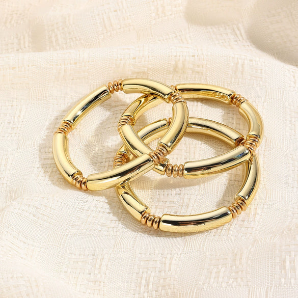 Bracelet Ccb Geometric Handmade Unisex Women's