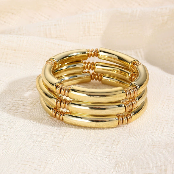 Bracelet Ccb Geometric Handmade Unisex Women's