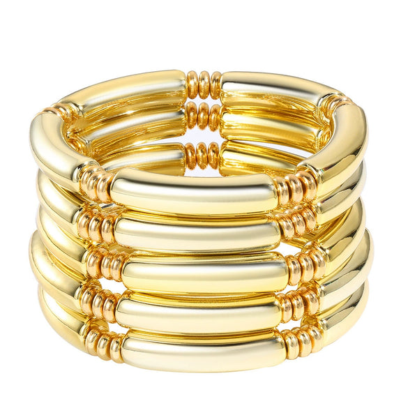 Bracelet Ccb Geometric Handmade Unisex Women's
