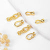 Bracelet Connection Buckle Accessories Copper Geometric Electroplated Inlaid Zircon