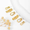 Bracelet Connection Buckle Accessories Copper Geometric Electroplated Inlaid Zircon