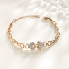 Bracelet Copper Alloy Alloy Heartshaped Electroplating Women's