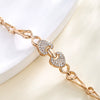 Bracelet Copper Alloy Alloy Heartshaped Electroplating Women's