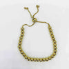 Bracelet Copper Brass Electrode White Steel Love Water Drops Bells Pattern Electroplating Hiphop Minimalist Style