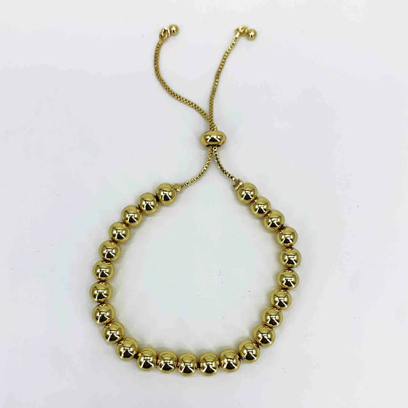Bracelet Copper Brass Electrode White Steel Love Water Drops Bells Pattern Electroplating Hiphop Minimalist Style
