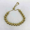 Bracelet Copper Brass Electrode White Steel Love Water Drops Bells Pattern Electroplating Hiphop Minimalist Style