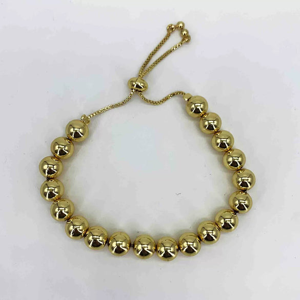 Bracelet Copper Brass Electrode White Steel Love Water Drops Bells Pattern Electroplating Hiphop Minimalist Style