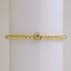 Bracelet Copper Electroplated With Letters Numbers Text