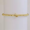 Bracelet Copper Electroplated With Letters Numbers Text