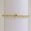 Bracelet Copper Electroplated With Letters Numbers Text