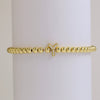 Bracelet Copper Electroplated With Letters Numbers Text