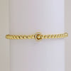 Bracelet Copper Electroplated With Letters Numbers Text