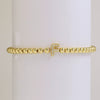 Bracelet Copper Electroplated With Letters Numbers Text