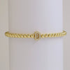 Bracelet Copper Electroplated With Letters Numbers Text