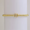 Bracelet Copper Electroplated With Letters Numbers Text