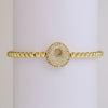 Bracelet Copper Electroplating Letters Numbers Text Beaded Rope Women's