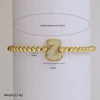 Bracelet Copper Electroplating Letters Numbers Text Beaded Rope Women's