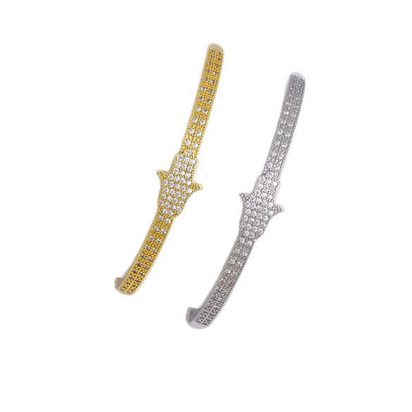 Bracelet Copper Electroplating Simple Style With Letters Numbers Text Jewelry