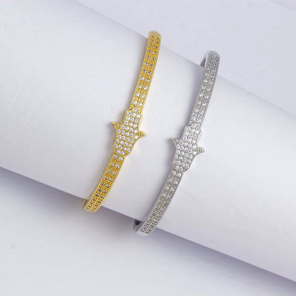 Bracelet Copper Electroplating Simple Style With Letters Numbers Text Jewelry
