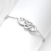 Bracelet Copper Geometric Figureeight Heartshaped Electroplated For Women