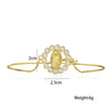 Bracelet Copper Geometric Microinlay For Women