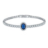 Bracelet Copper Glass Geometric Natural Style Micropaved Zircon Hand Jewelry