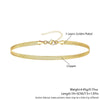 Bracelet Copper Gold Plated Geometric Twist Multilayer Chain Unisex