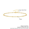 Bracelet Copper Gold Plated Geometric Twist Multilayer Chain Unisex