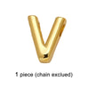 Bracelet Copper Goldplated Letter Pattern Simple Style