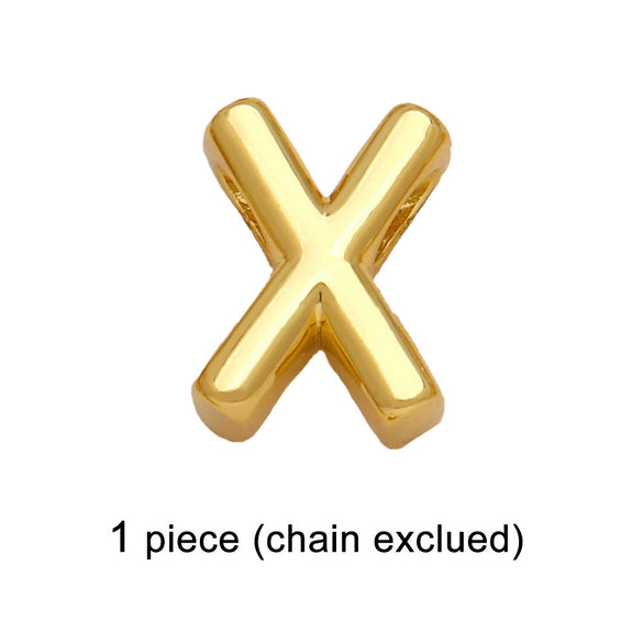 Bracelet Copper Goldplated Letter Pattern Simple Style