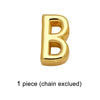 Bracelet Copper Goldplated Letter Pattern Simple Style
